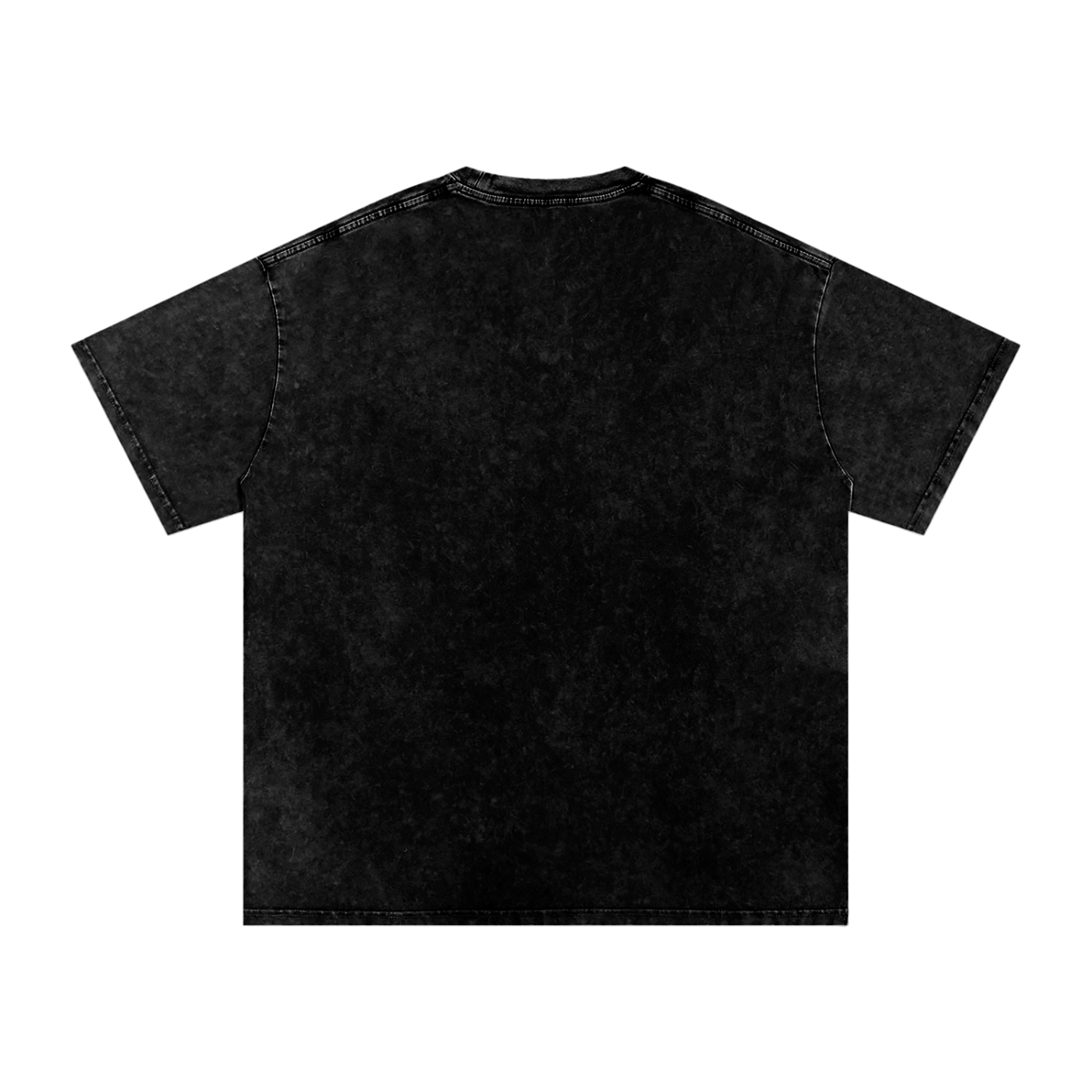 "GONE" Snow Washed Oversized Cotton T-Shirt