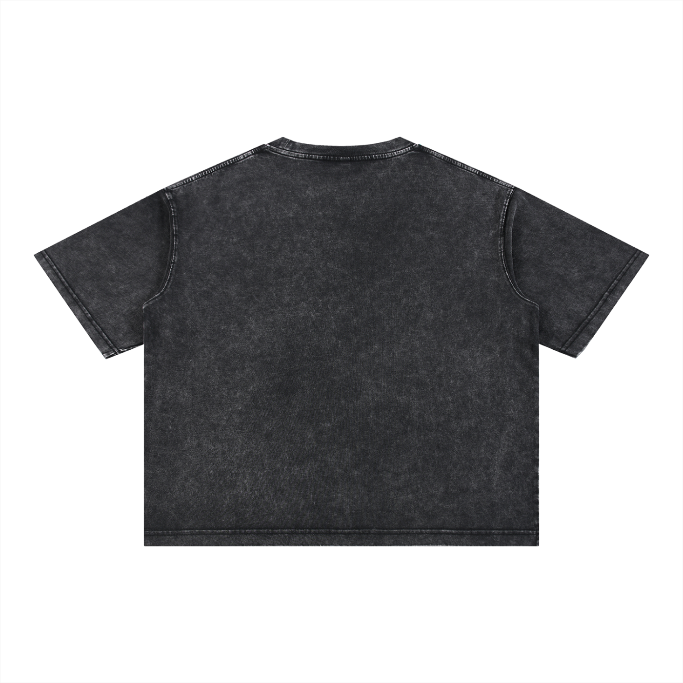 Obsidian “Kill Shot” Mineral Wash Boxy Cotton T-Shirt