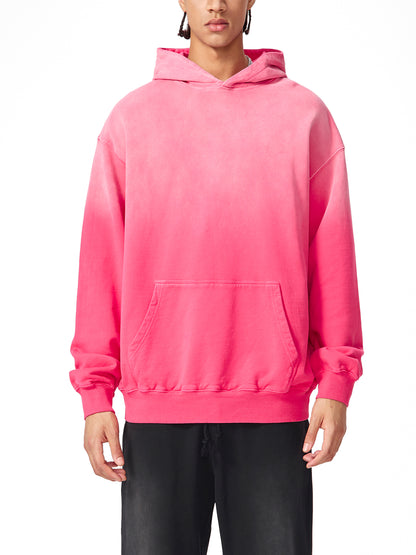 "GONE" Heavyweight Sunfade Oversized Hoodie