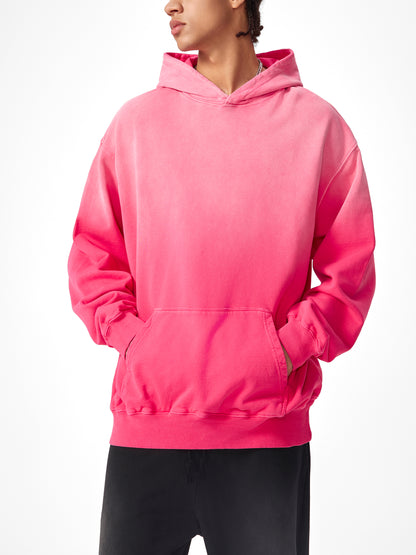 "GONE" Heavyweight Sunfade Oversized Hoodie
