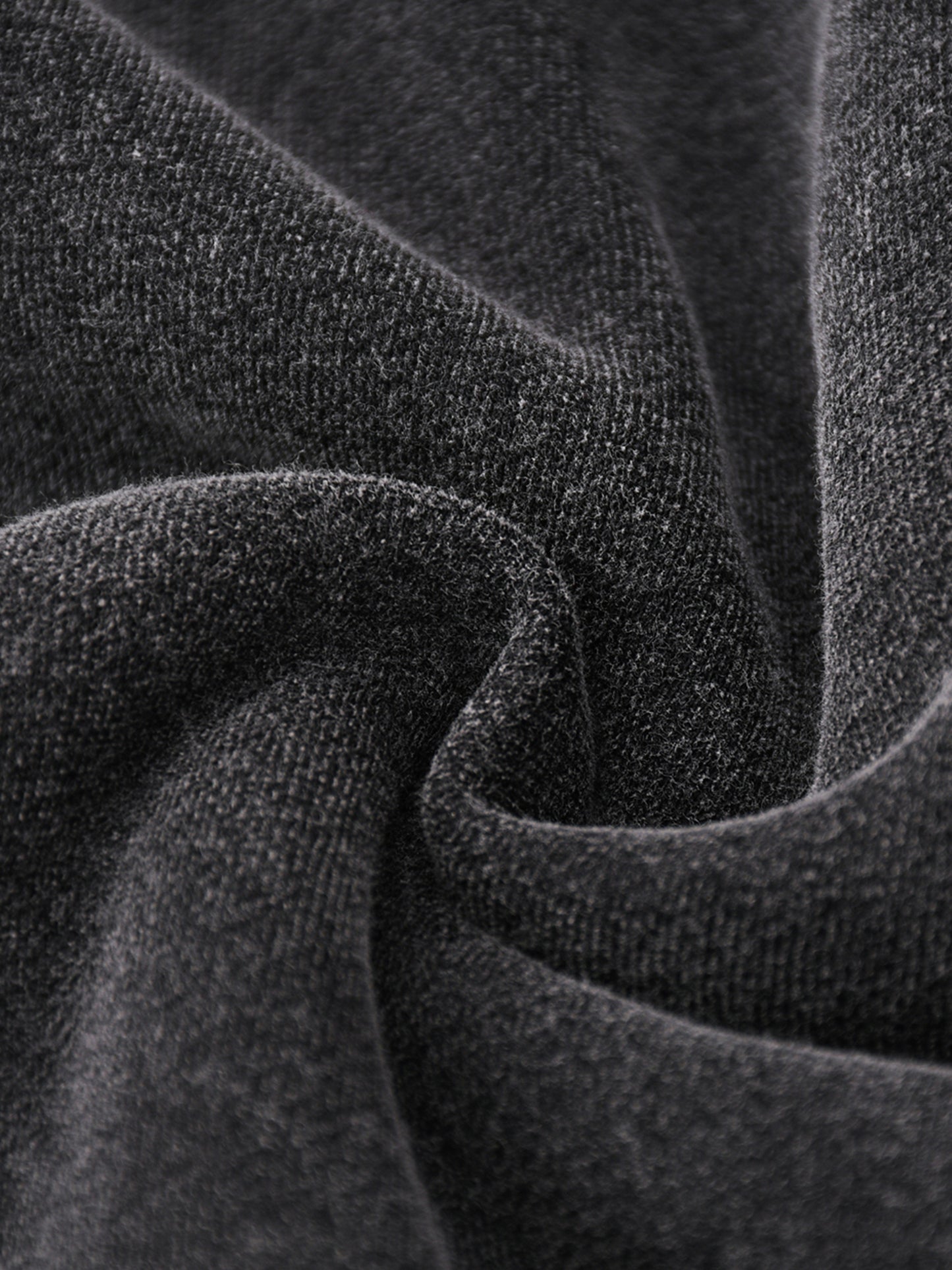 "GONE" Zip-Through Boxy Fleece Hoodie